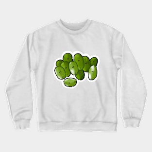 A large family of mung beans Crewneck Sweatshirt